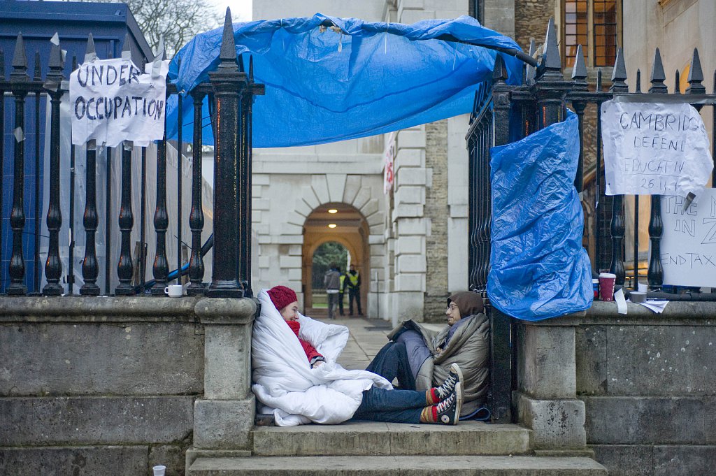 Cambridge Student Protests 2010