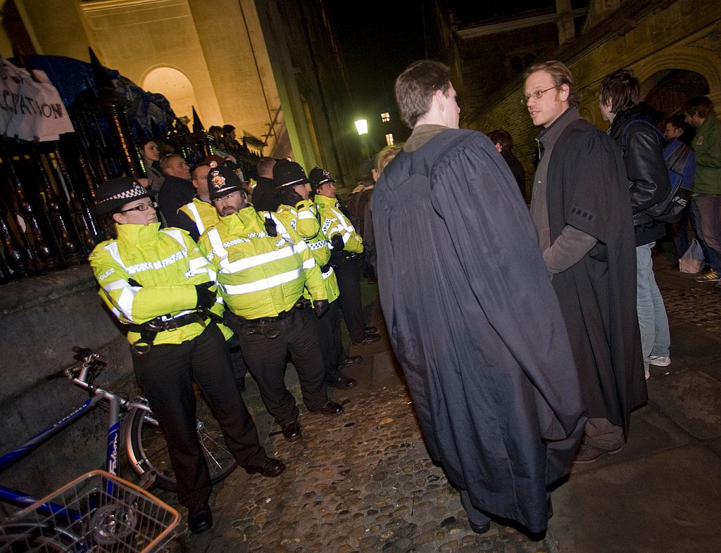 Cambridge Student Protests 2010