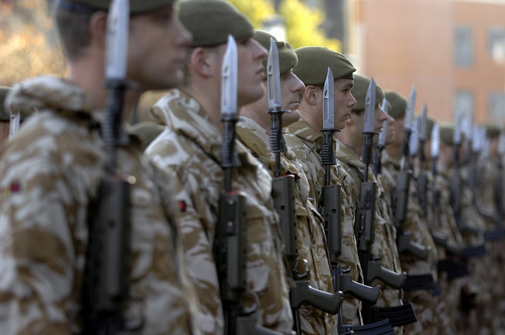 Royal Anglian Homecoming Parade.