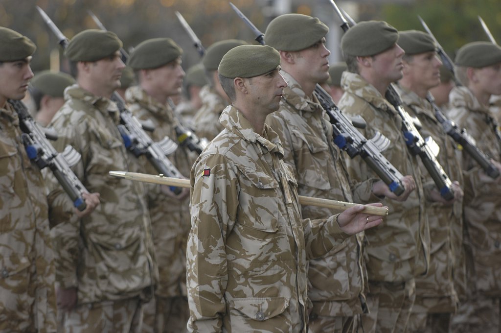 Royal Anglian Homecoming Parade.