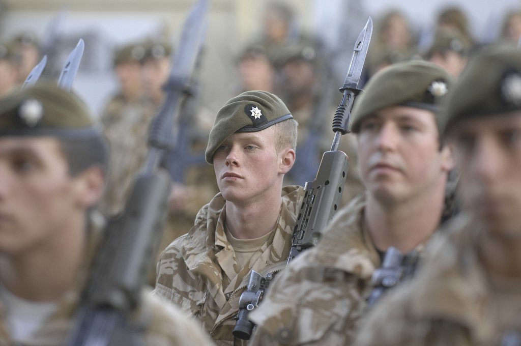 Royal Anglian Homecoming Parade.