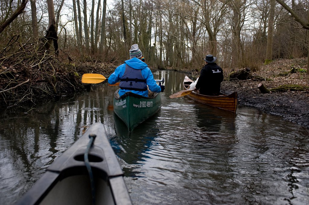 Canoeing on the Norfolk Broads