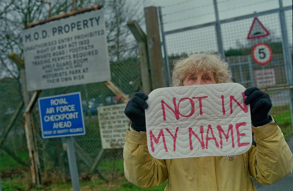 Coningsby Anti Drone Protest