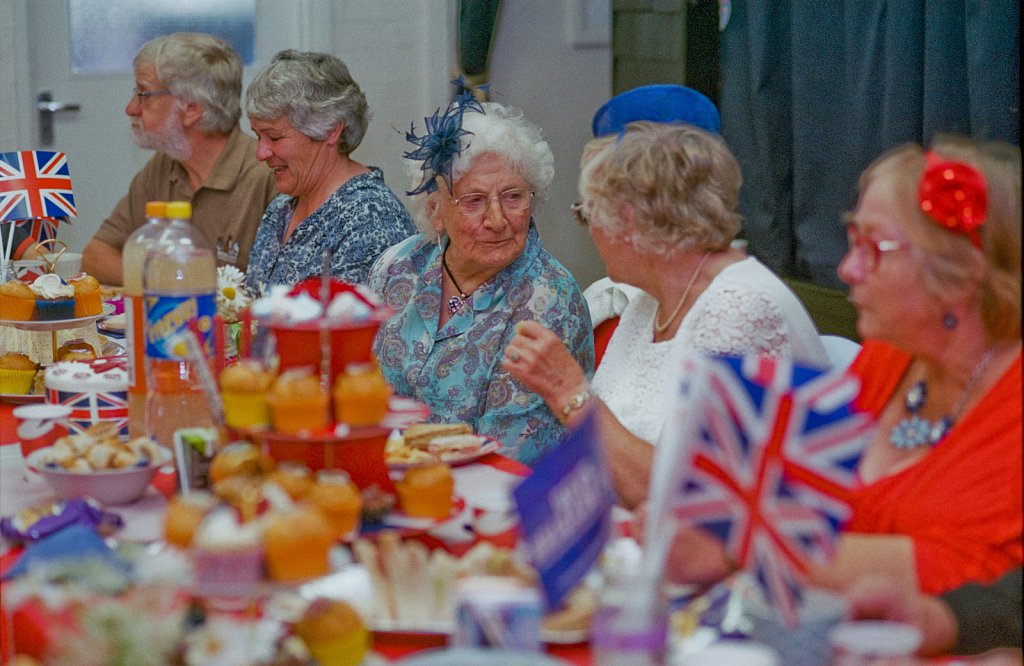 Great Moulton celebrates the Queen's birthday.