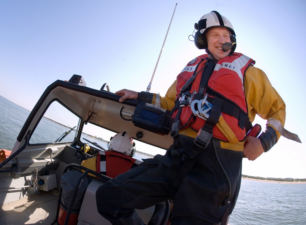 Leesa Espley RNLI, female lifeboat volunteer,Hunstanton