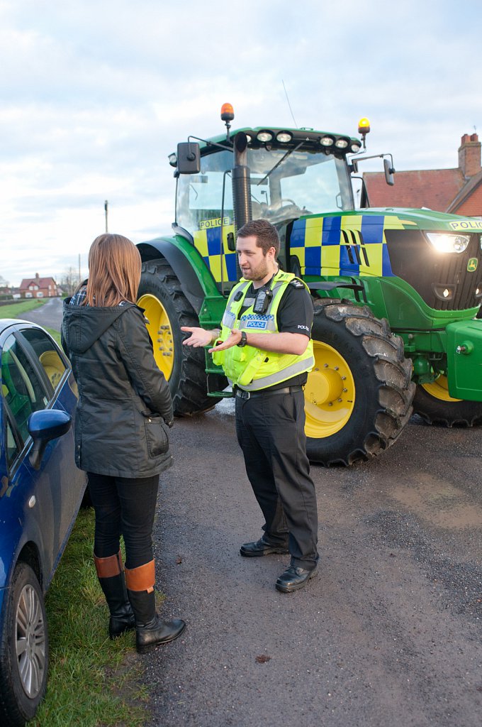 Police Tractor