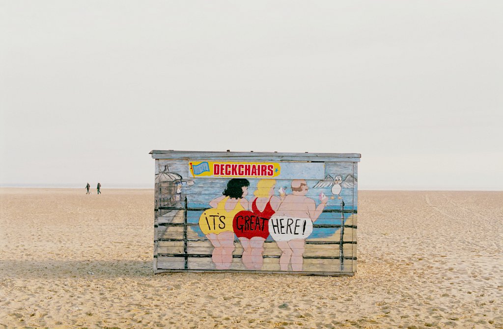Deck chair concession on Great Yarmouth Beach