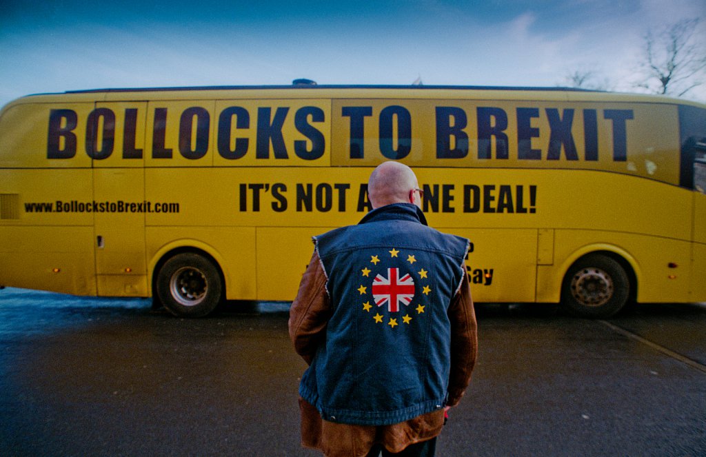 Bollock To Brexit Bus in Norwich, Norfolk, UK