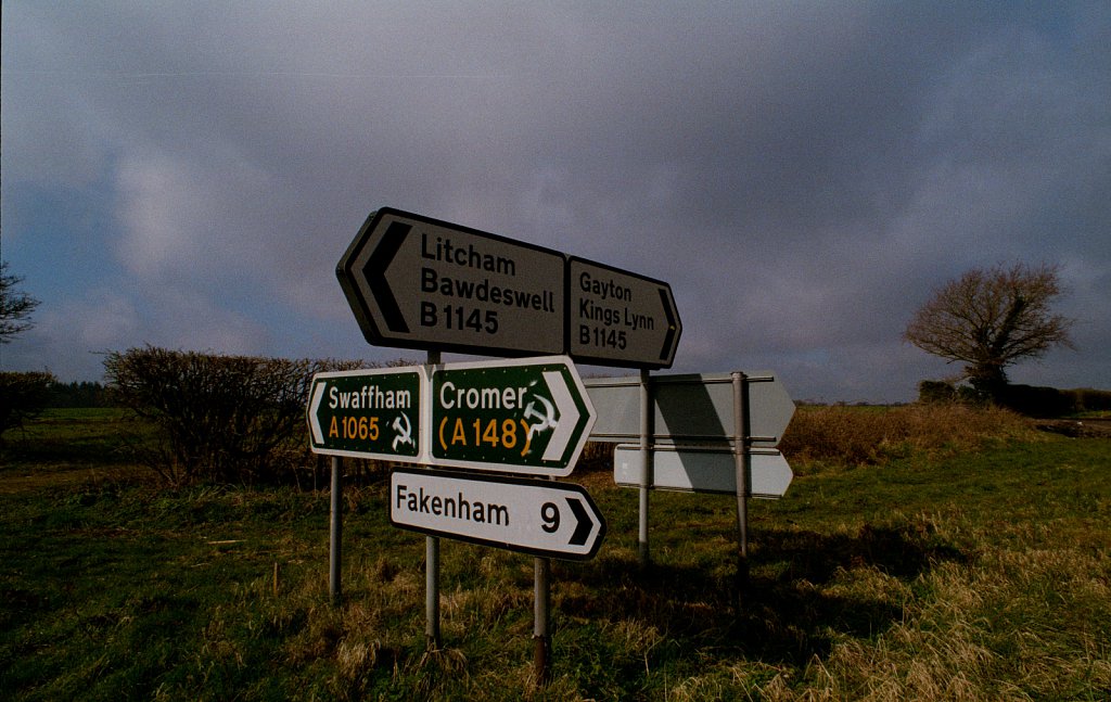 Road Signs in Norfolk