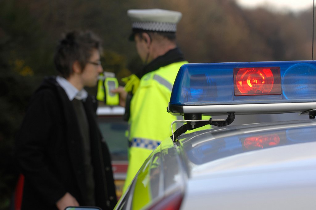 Police Roadside Breathalyser