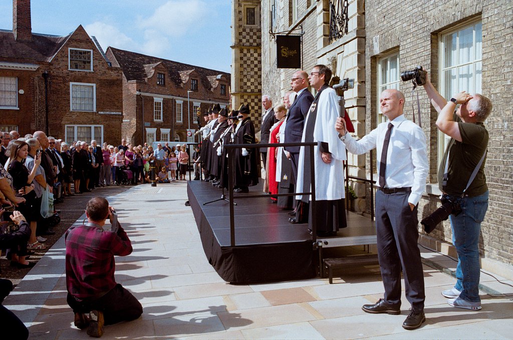 Proclamation of King Charles in King's Lynn