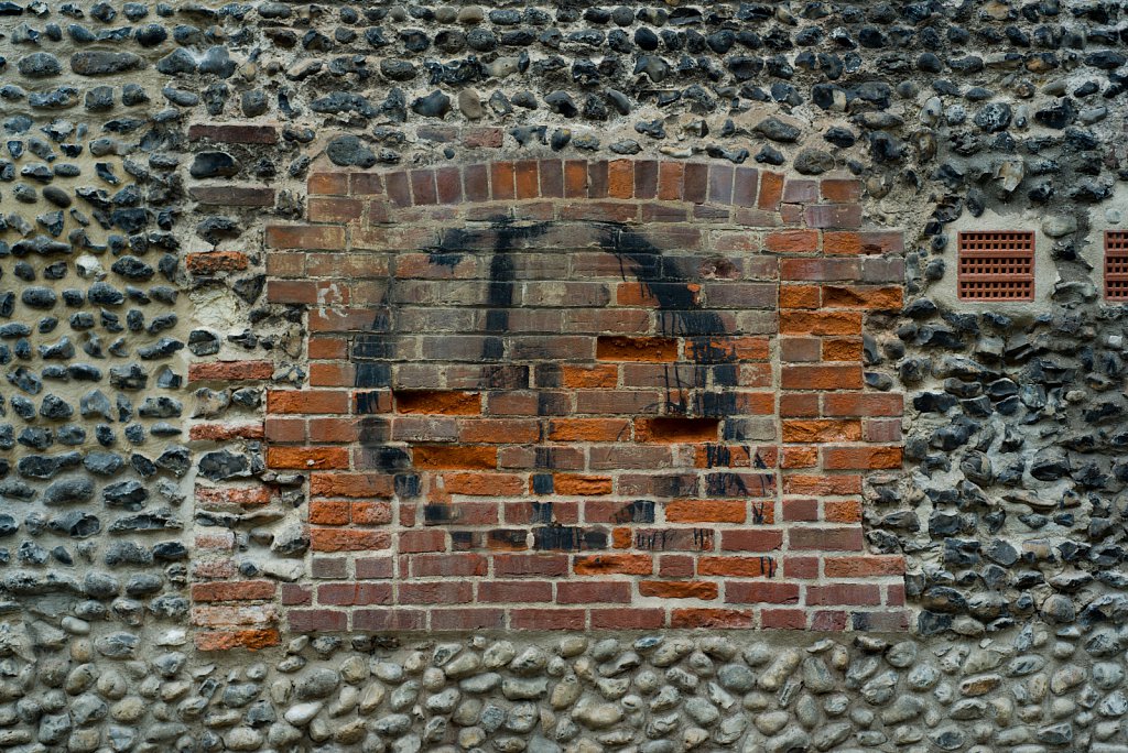 British Union of Fascism symbol in Stiffkey.