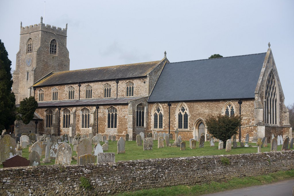 St Nicholas' Church, Dersingham, Norfolk,UK. 