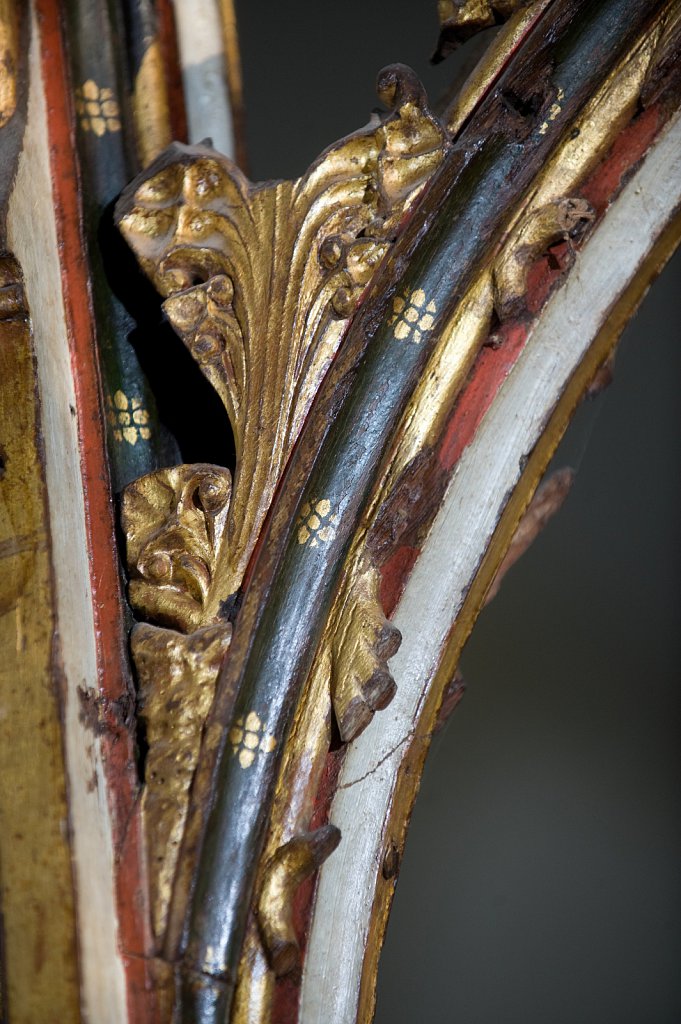  The rood screen and detail at St Michael, Barton Turf, Norfolk.