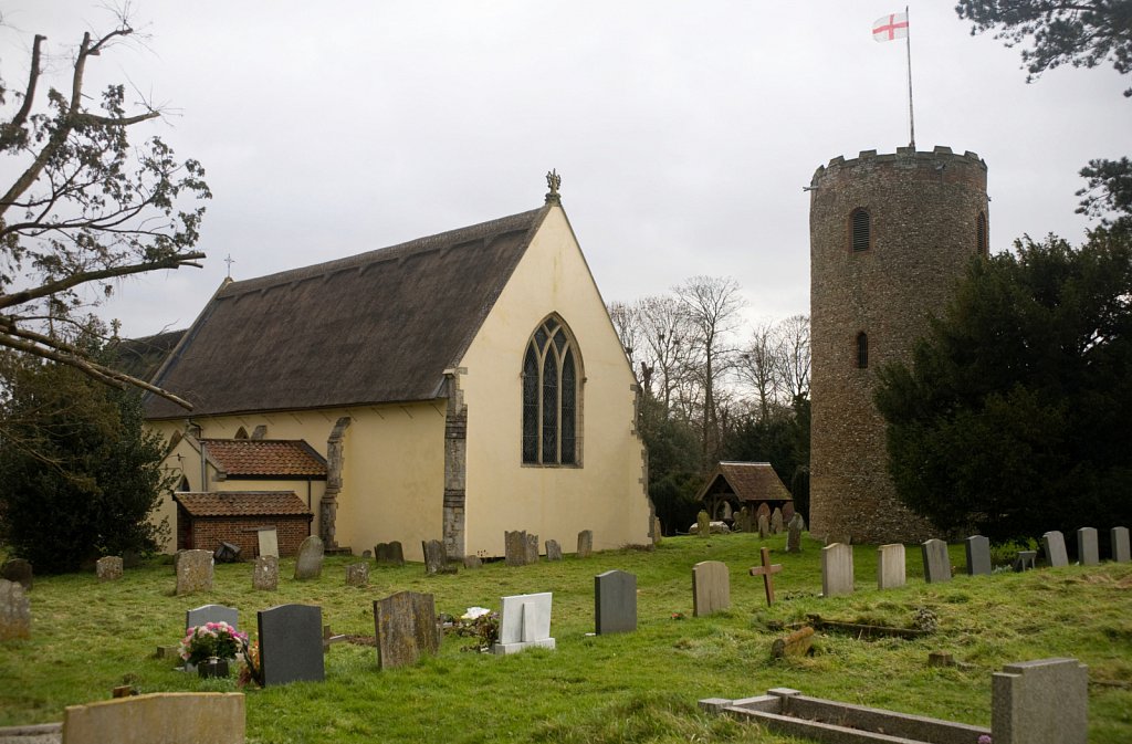 St Andrew, Bramfield, Suffolk.