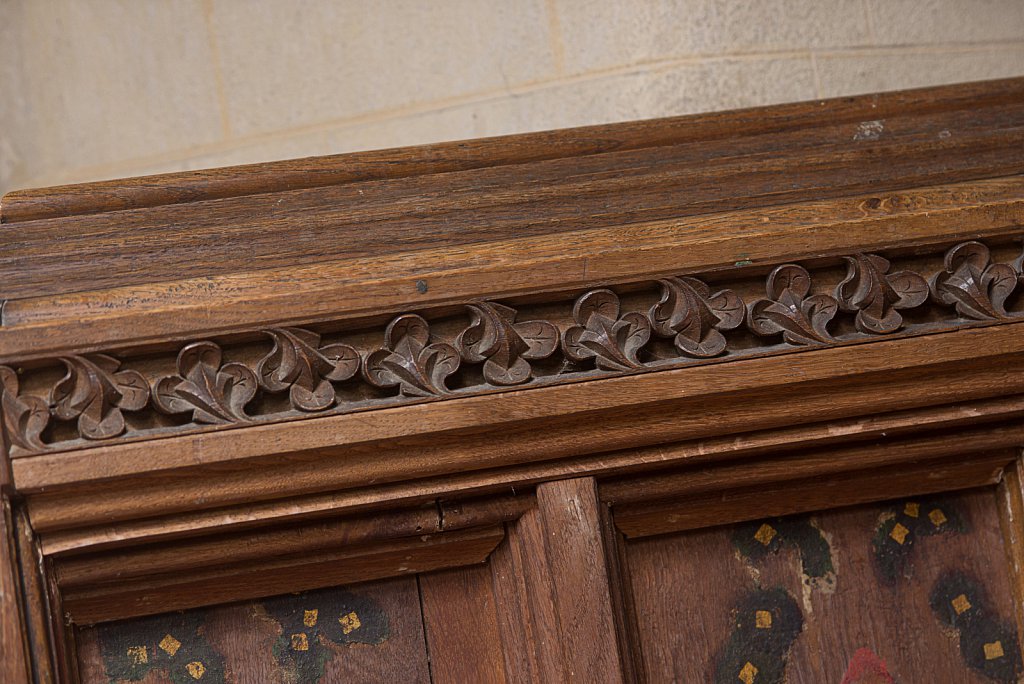  The rood screens at St Mary's Church, North Elmham, Norfolk,UK