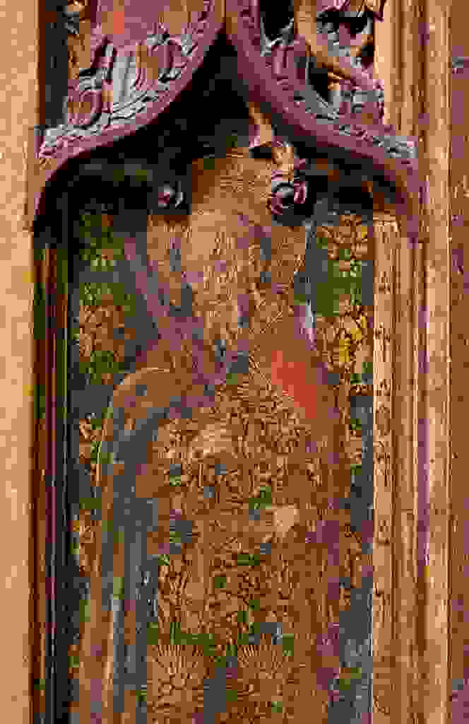  The rood screens at St Mary's Church, North Elmham, Norfolk,UK