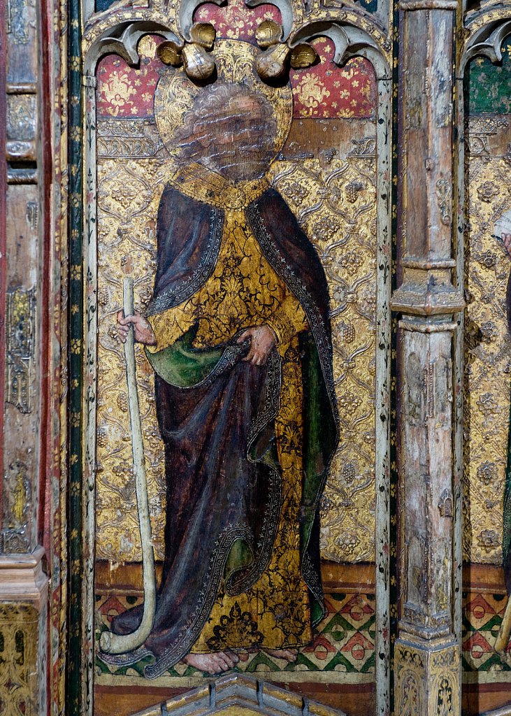   The rood screen and detail at St Edmund King & Martyr, Southwold, Suffolk,UK.