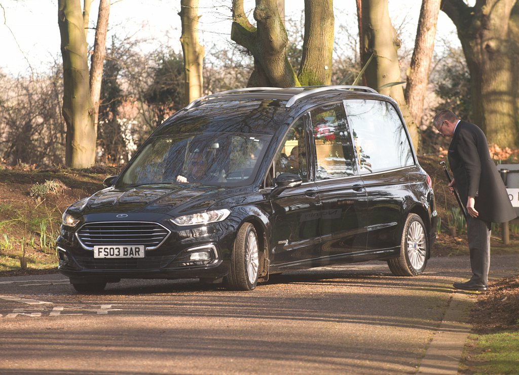 Funeral of Tony Martin