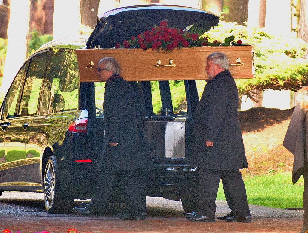 Funeral of Tony Martin