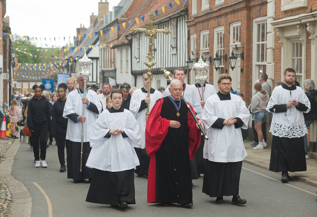 Whitsun pilgrimage to Walsingham 2025.