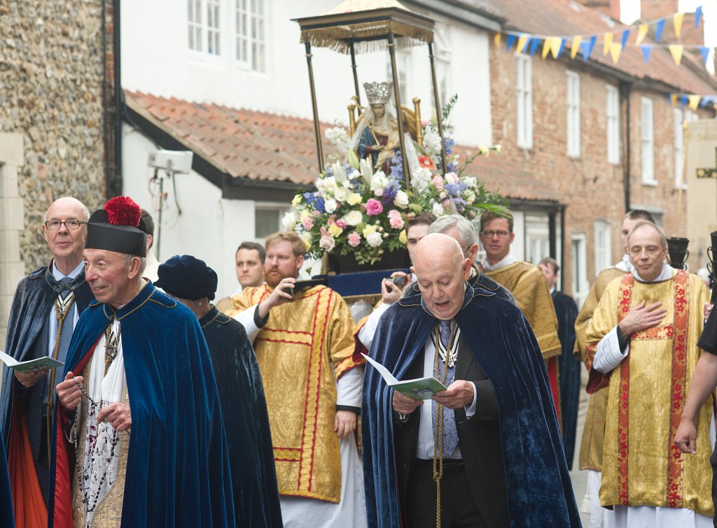 Whitsun pilgrimage to Walsingham 2025.