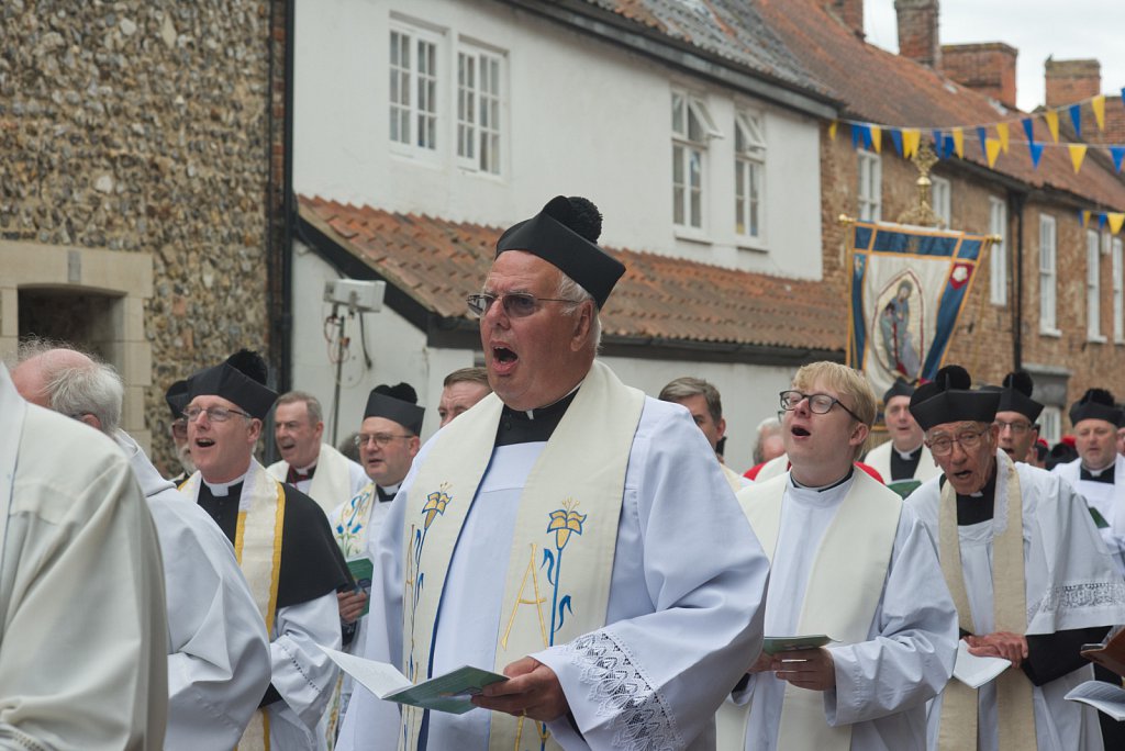 Whitsun pilgrimage to Walsingham 2025.