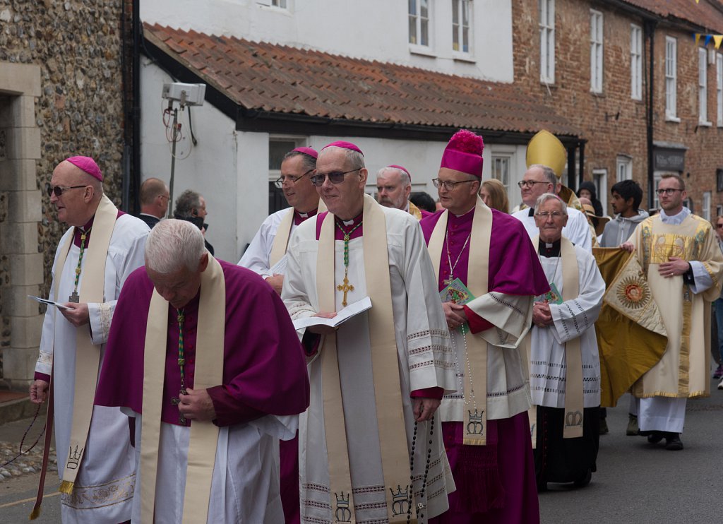 Whitsun pilgrimage to Walsingham 2025.