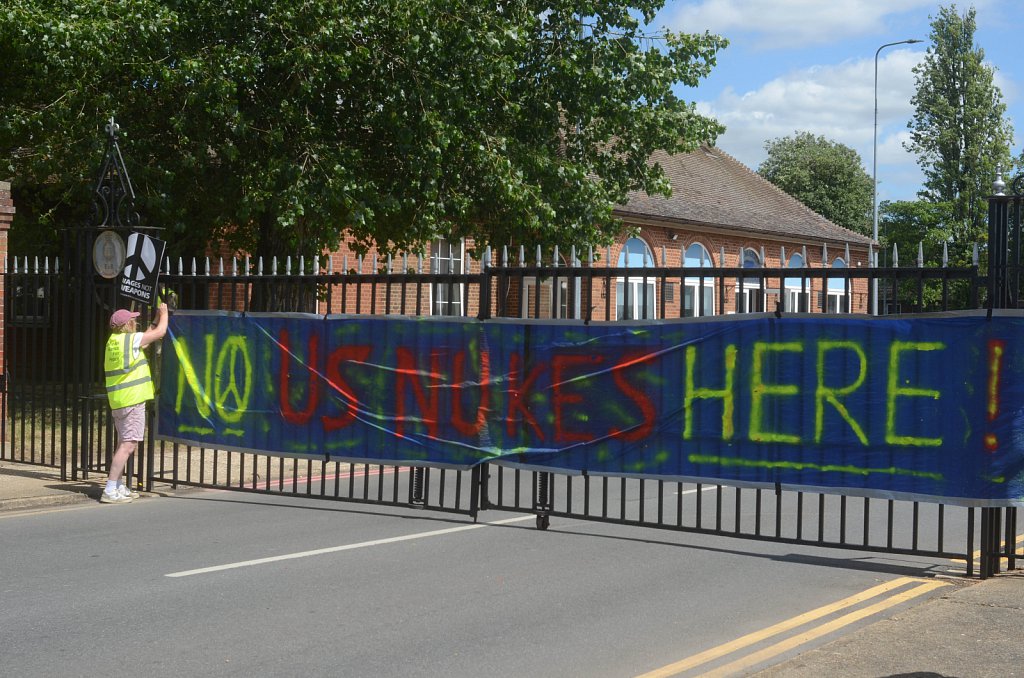RAF Marham Anti Nuclear Protests