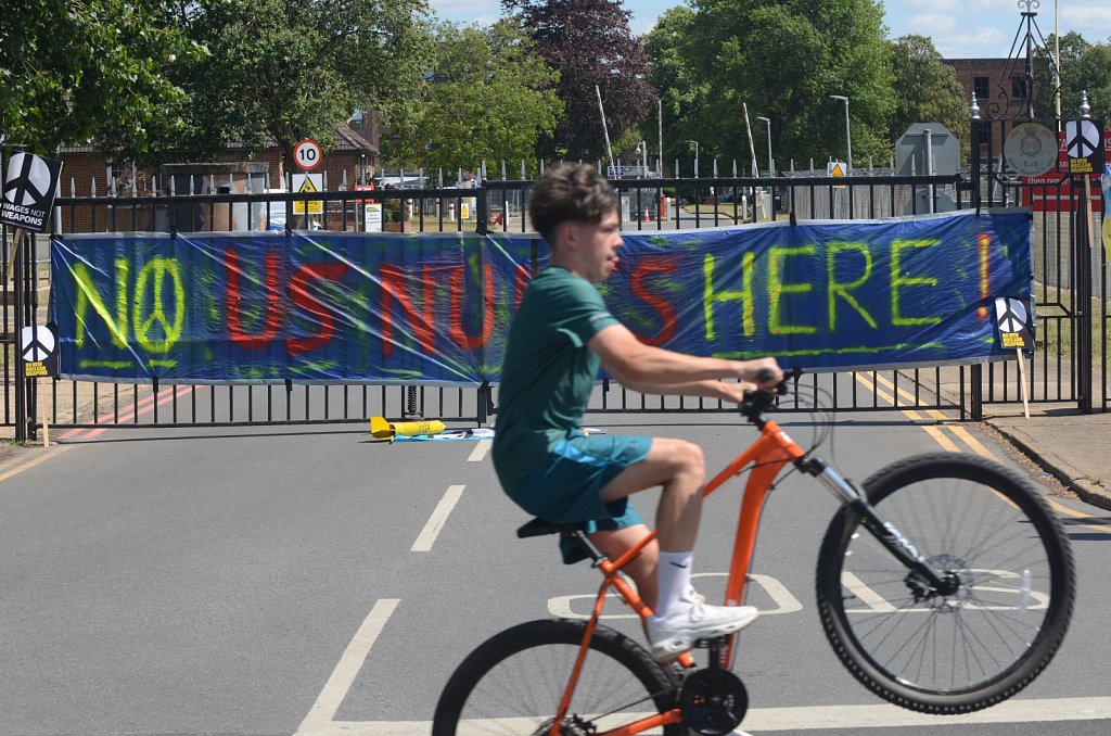 RAF Marham Anti Nuclear Protests