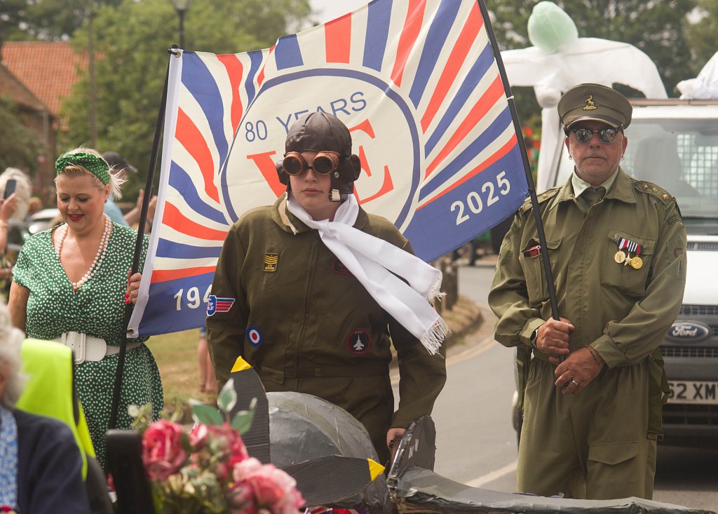 The Burnhams Flower Show Fete & Carnival parade, 2025