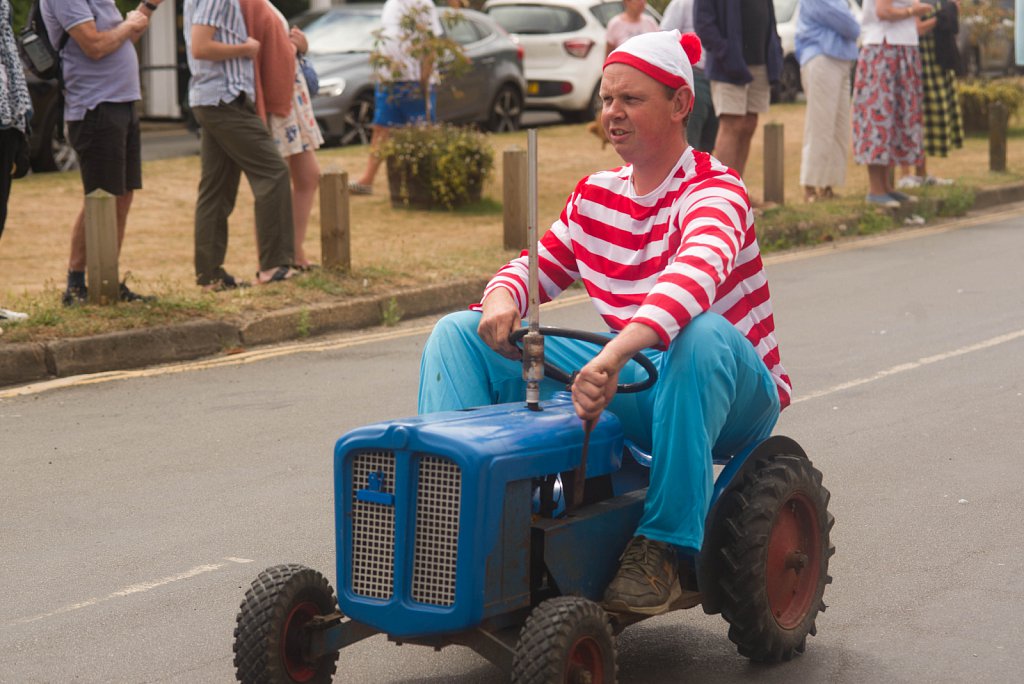 The Burnhams Flower Show Fete & Carnival parade, 2025