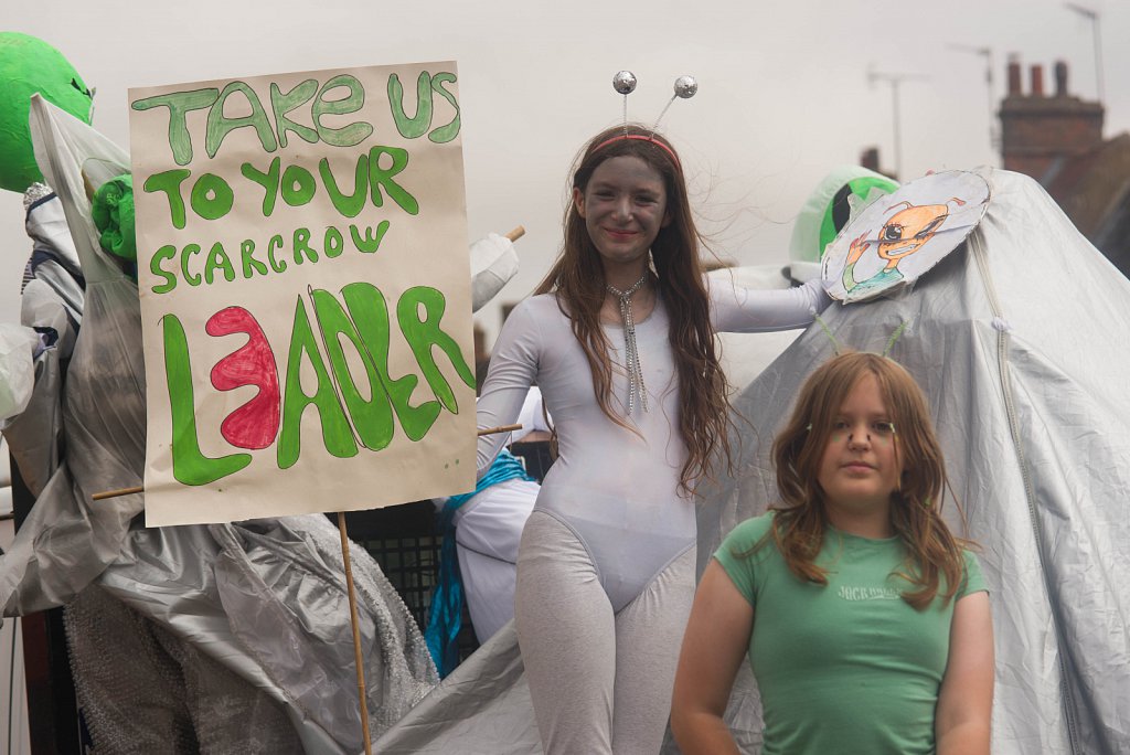 The Burnhams Flower Show Fete & Carnival parade, 2025