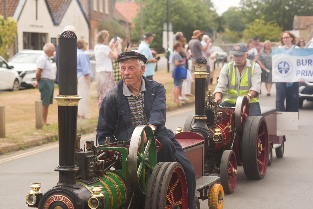 The Burnhams Flower Show Fete & Carnival parade, 2025
