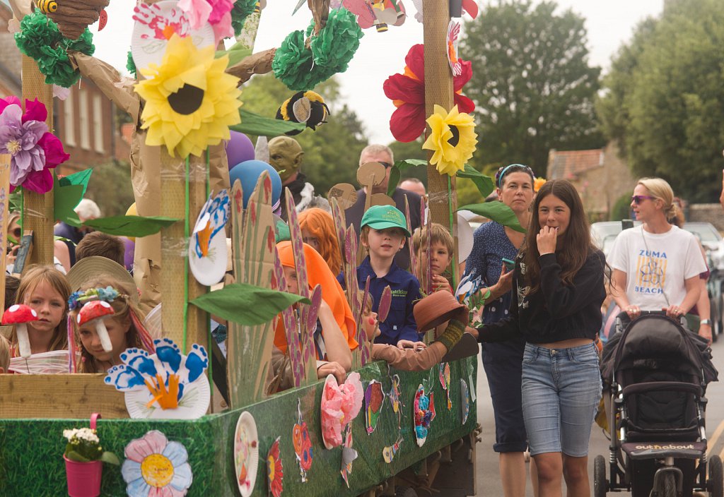 The Burnhams Flower Show Fete & Carnival parade, 2025