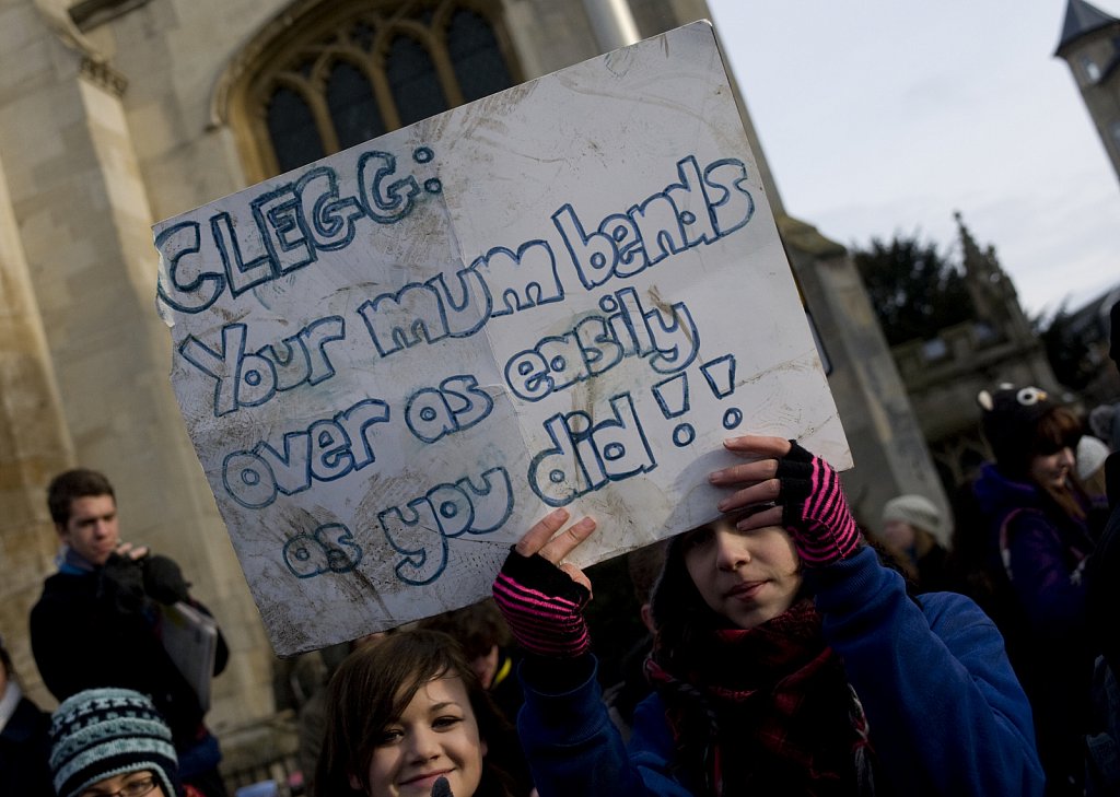 Cambridge Student Education Protests 2010